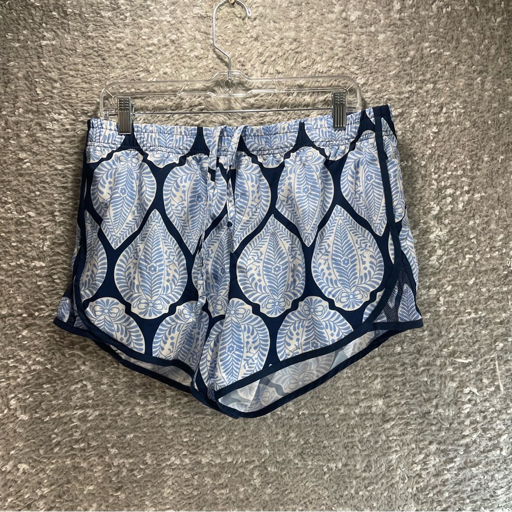 GRETCHEN SCOTT Women Running Shorts Small Lined Polyester Floral